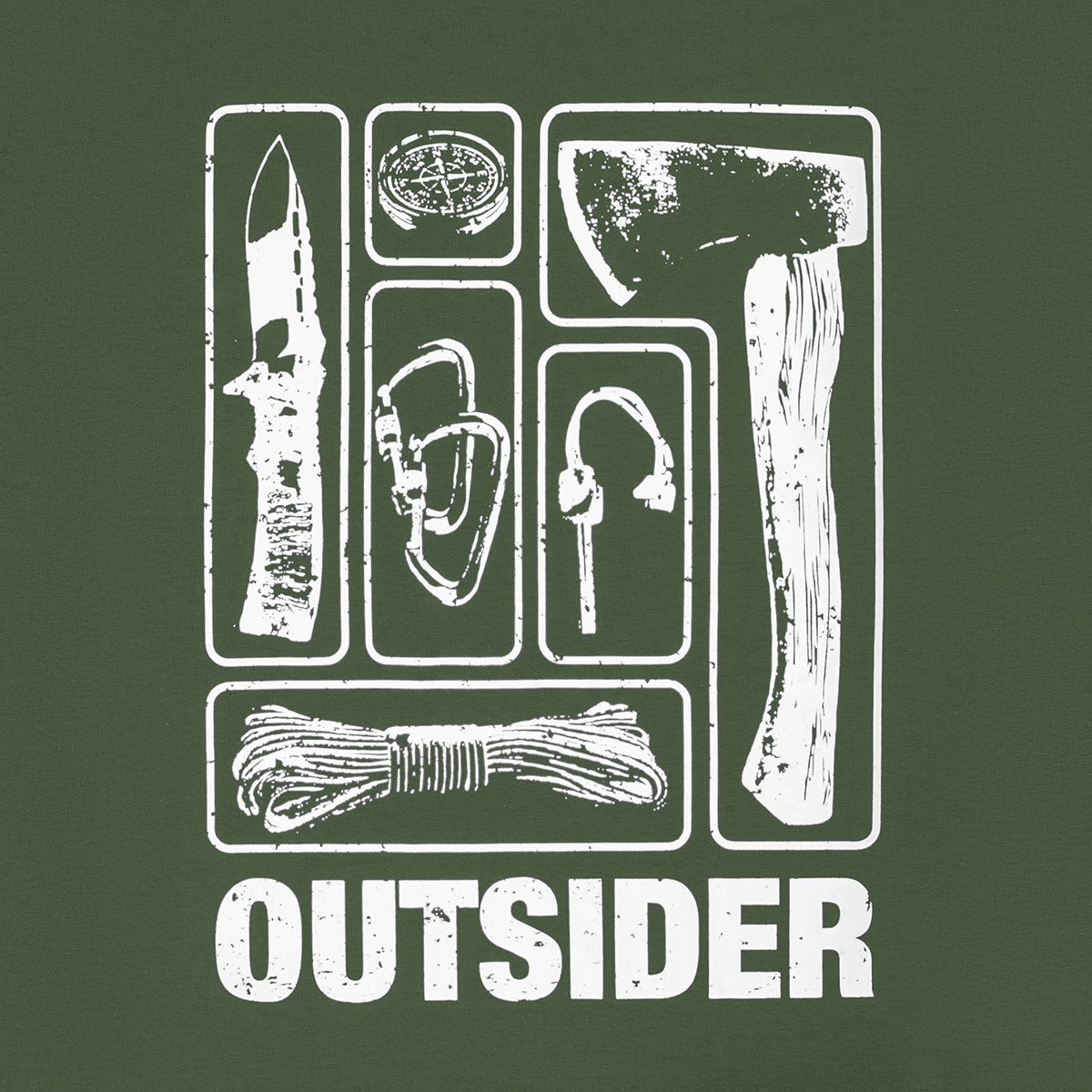 Футболка T-Shirt TigerWood Outsider - Зелена