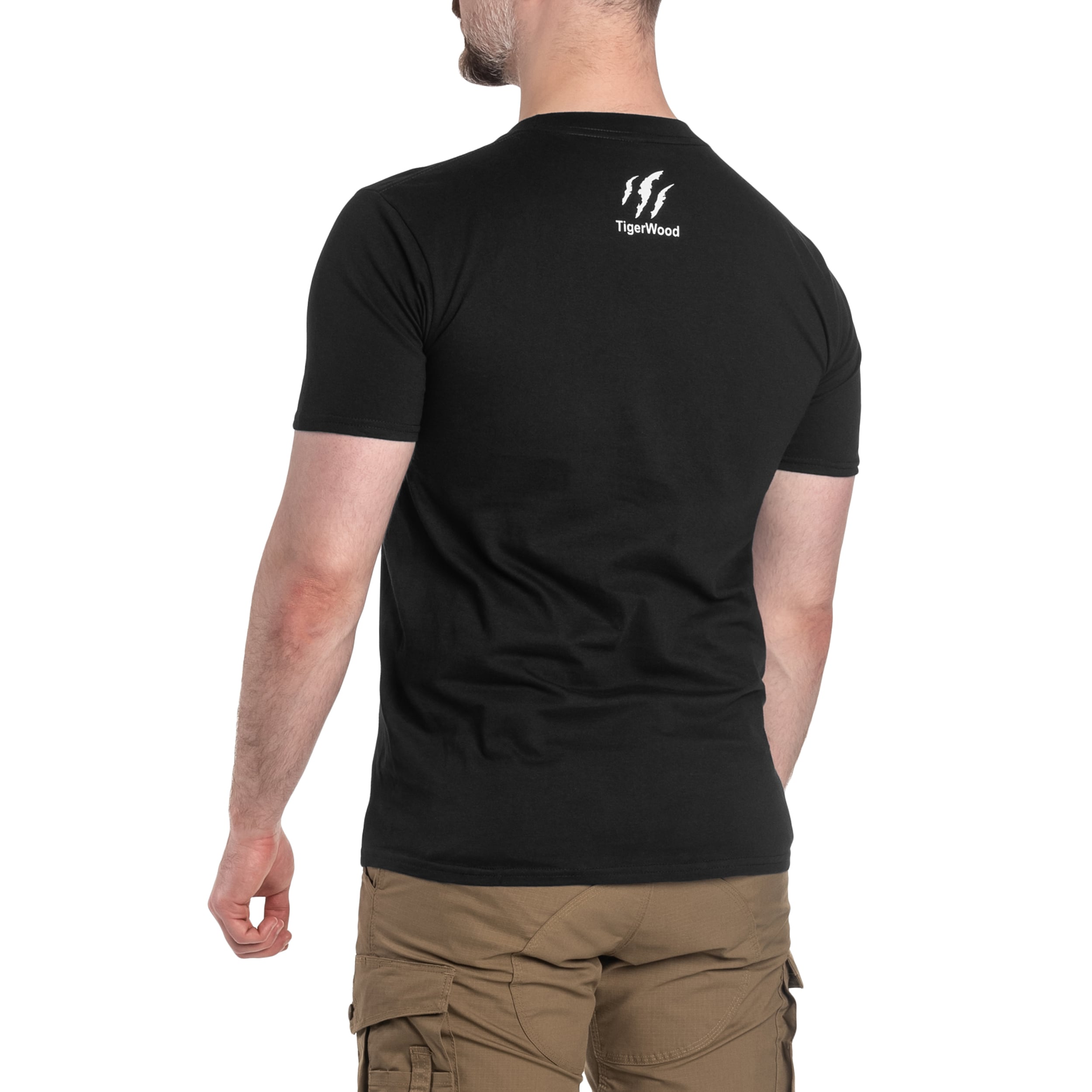 Koszulka T-Shirt TigerWood Punisher - Czarna