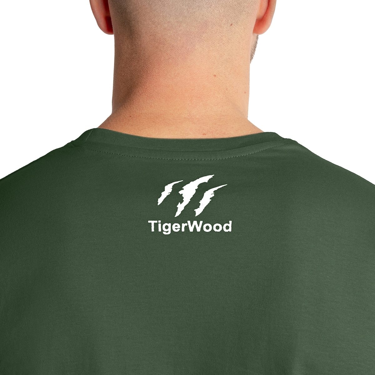 Koszulka T-Shirt TigerWood Róża Wiatrów - Zielona