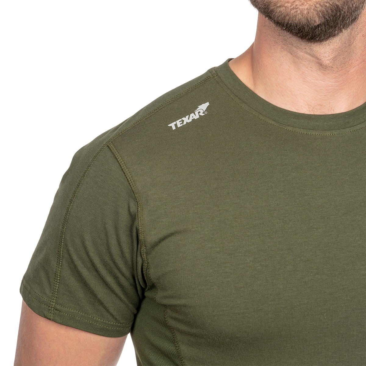 Koszulka termoaktywna Texar Base Layer Short Sleeve - Olive