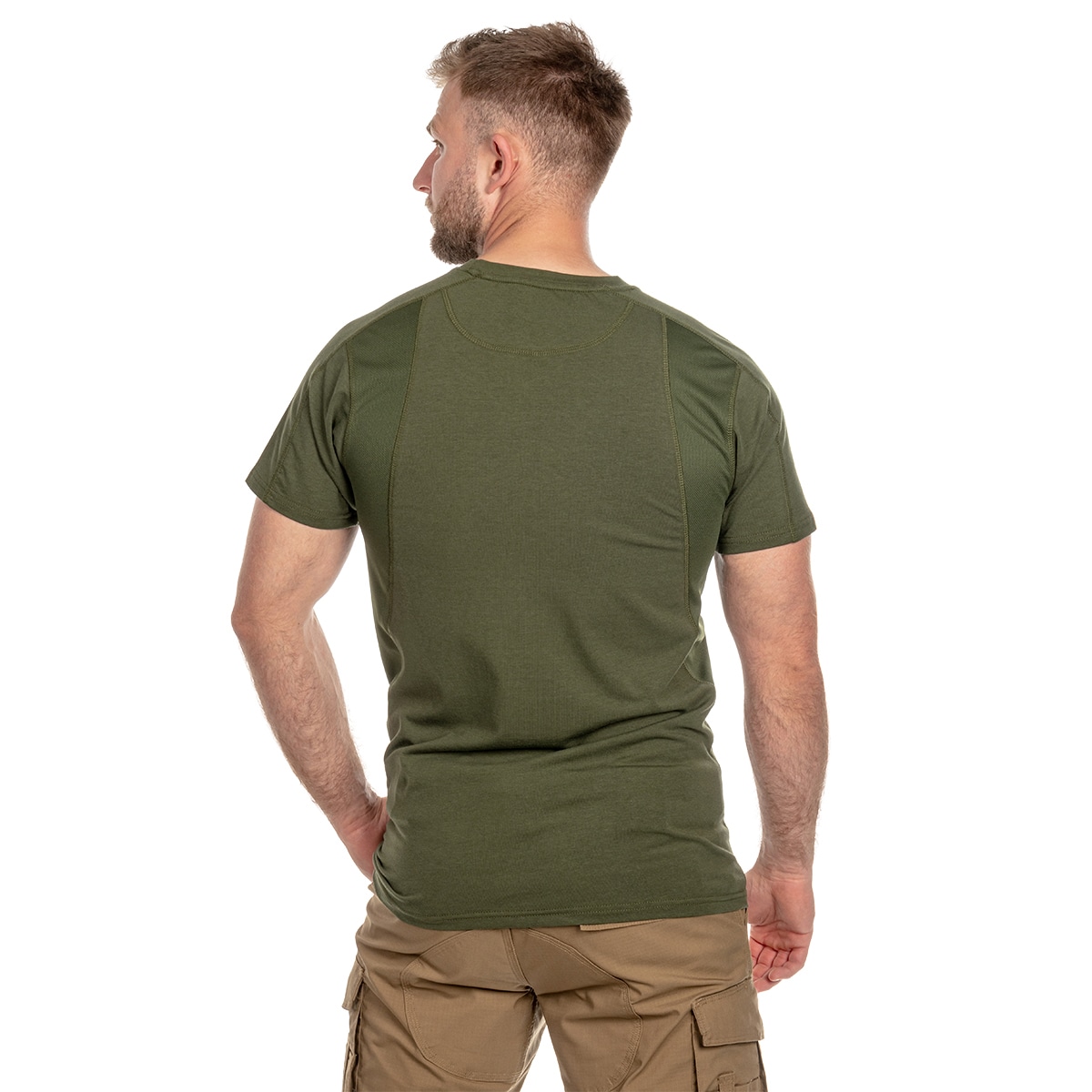 Koszulka termoaktywna Texar Base Layer Short Sleeve - Olive