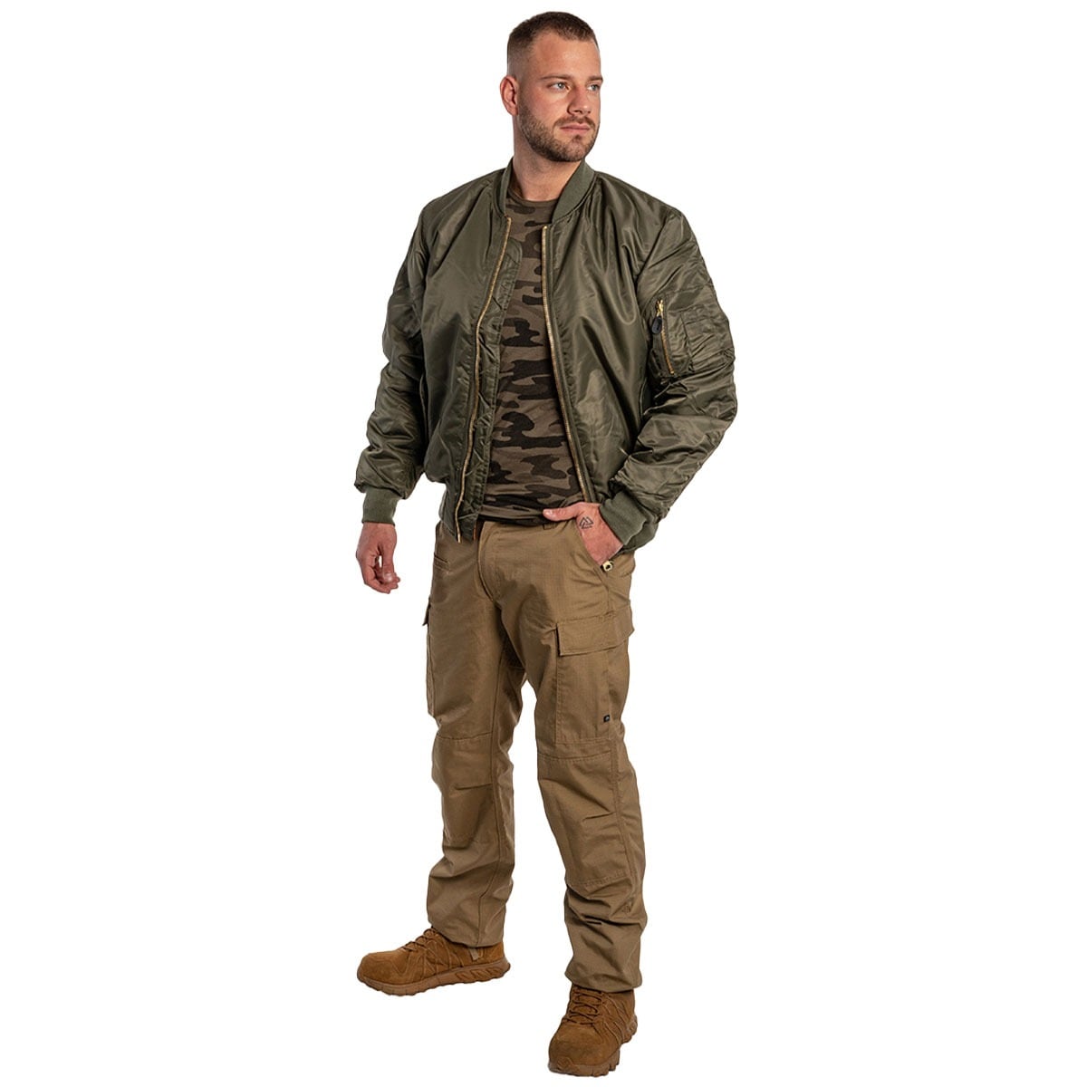 Kurtka Texar MA-1 Flyers - Olive