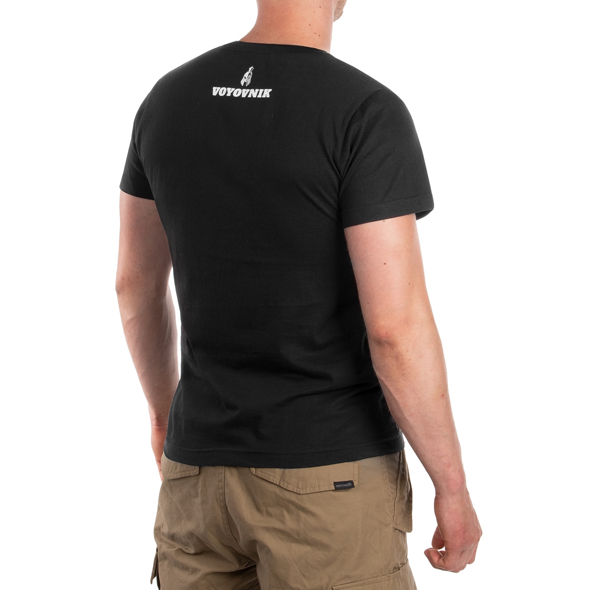 Koszulka T-Shirt Voyovnik Spartan - Czarna