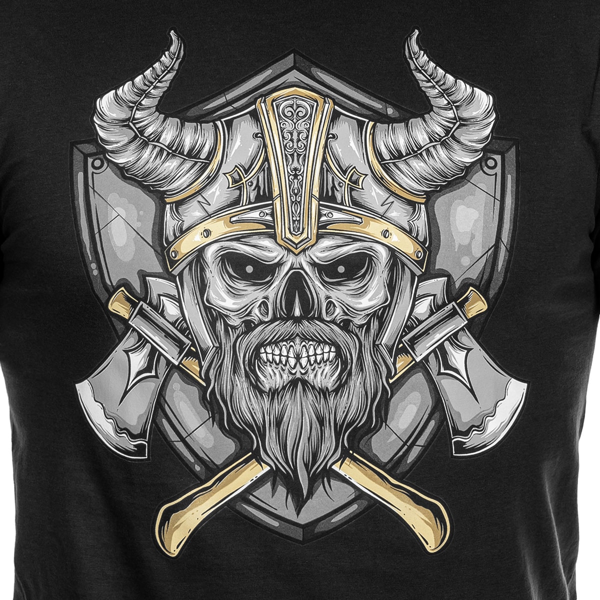 Koszulka T-Shirt Voyovnik Viking - Czarna