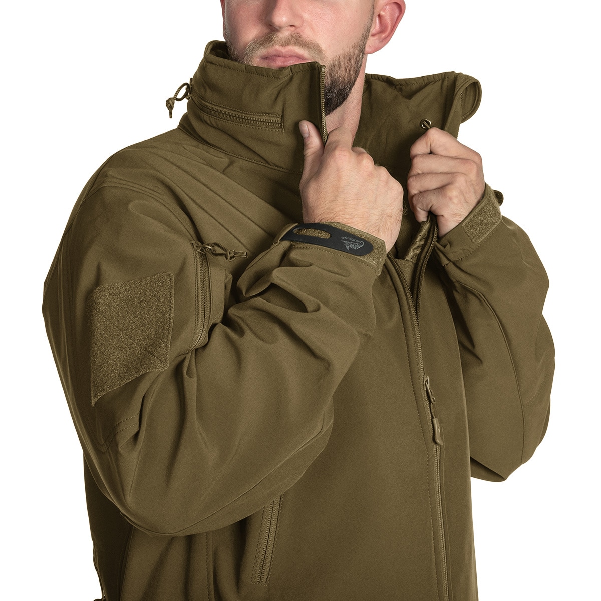 Kurtka Helikon-Tex Gunfighter Softshell Shark Skin Windblocker - Adaptive Green