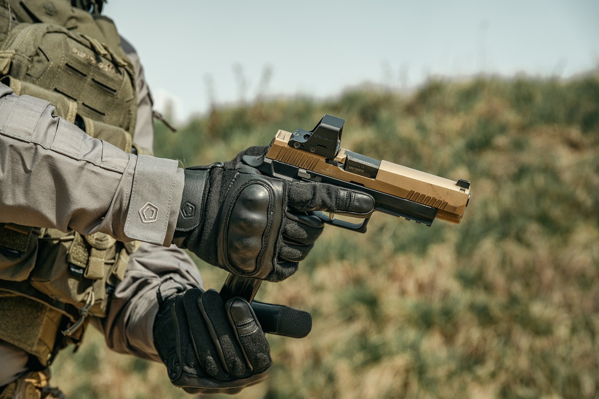 Rękawice Pentagon Storm - Black