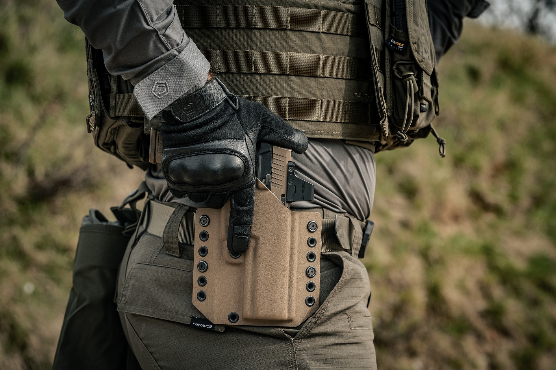 Rękawice Pentagon Storm - Black