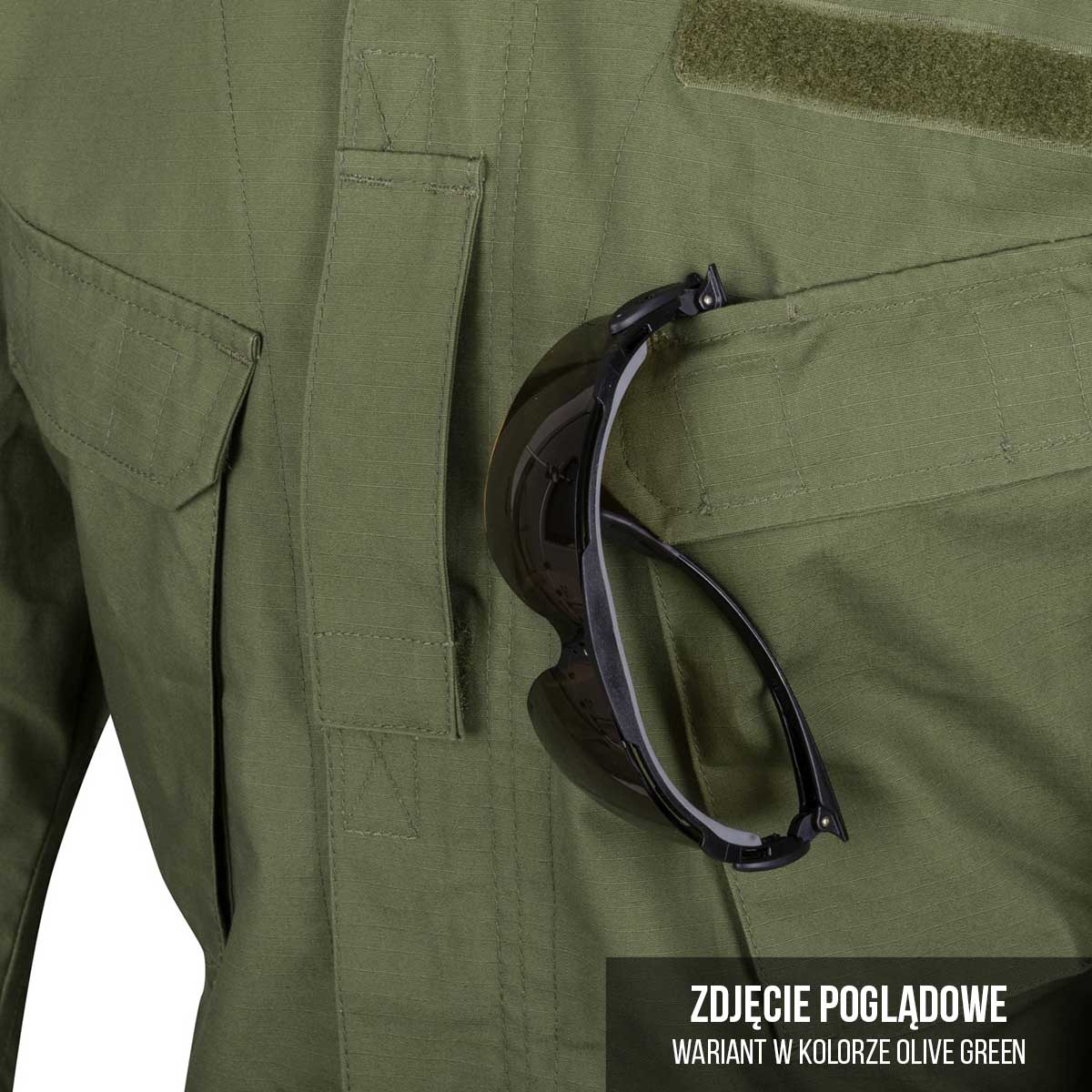 Bluza mundurowa Helikon-Tex CPU PolyCotton Rip-Stop - wz.93 Pantera PL Woodland