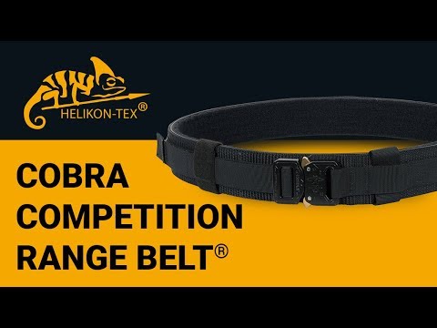 Тактичний ремінь Helikon Cobra Competition Range Belt - Black