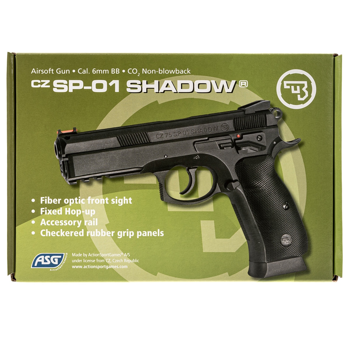 Pistolet ASG CZ SP-01 Shadow GNB
