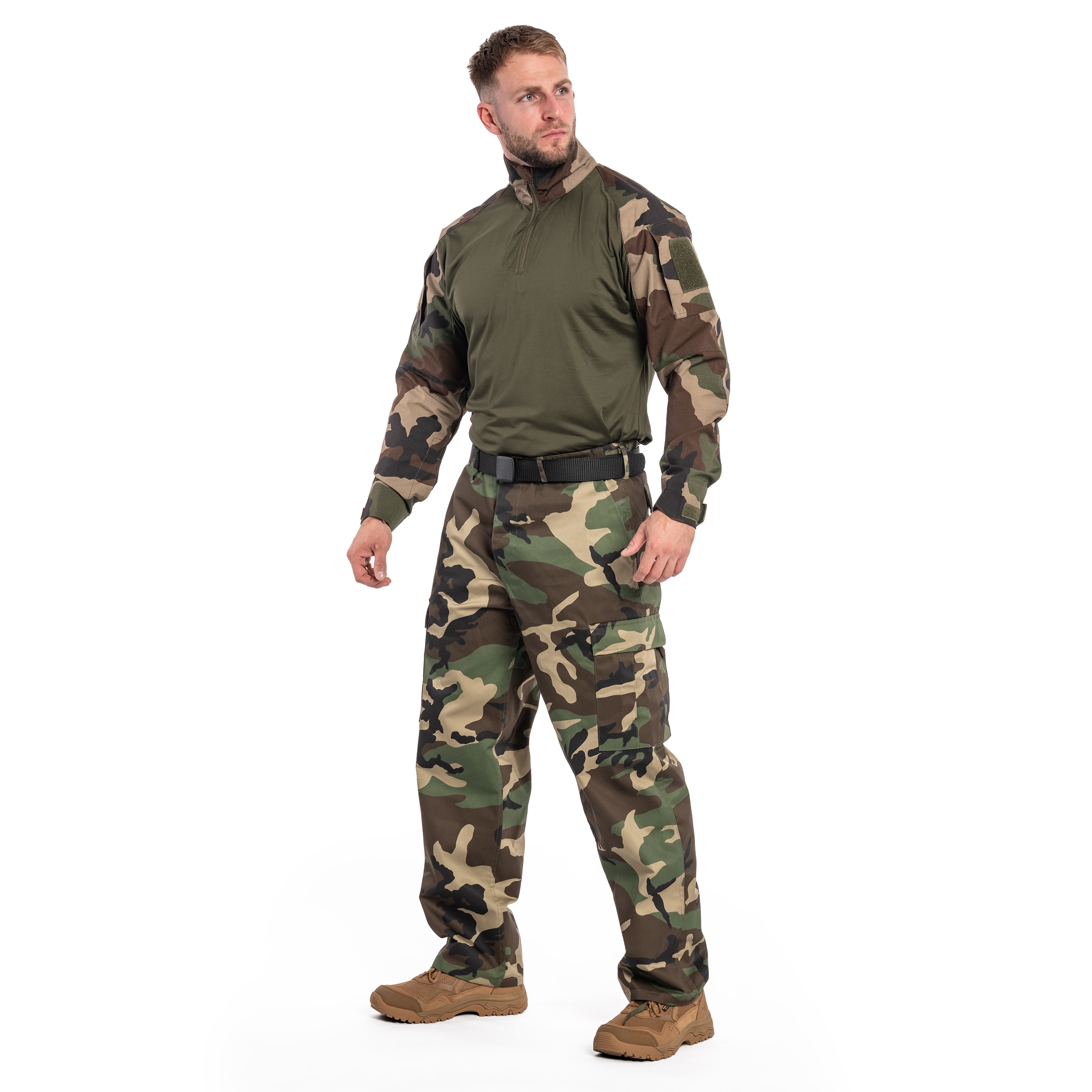 Військові штани Mil-Tec US Ranger BDU Woodland