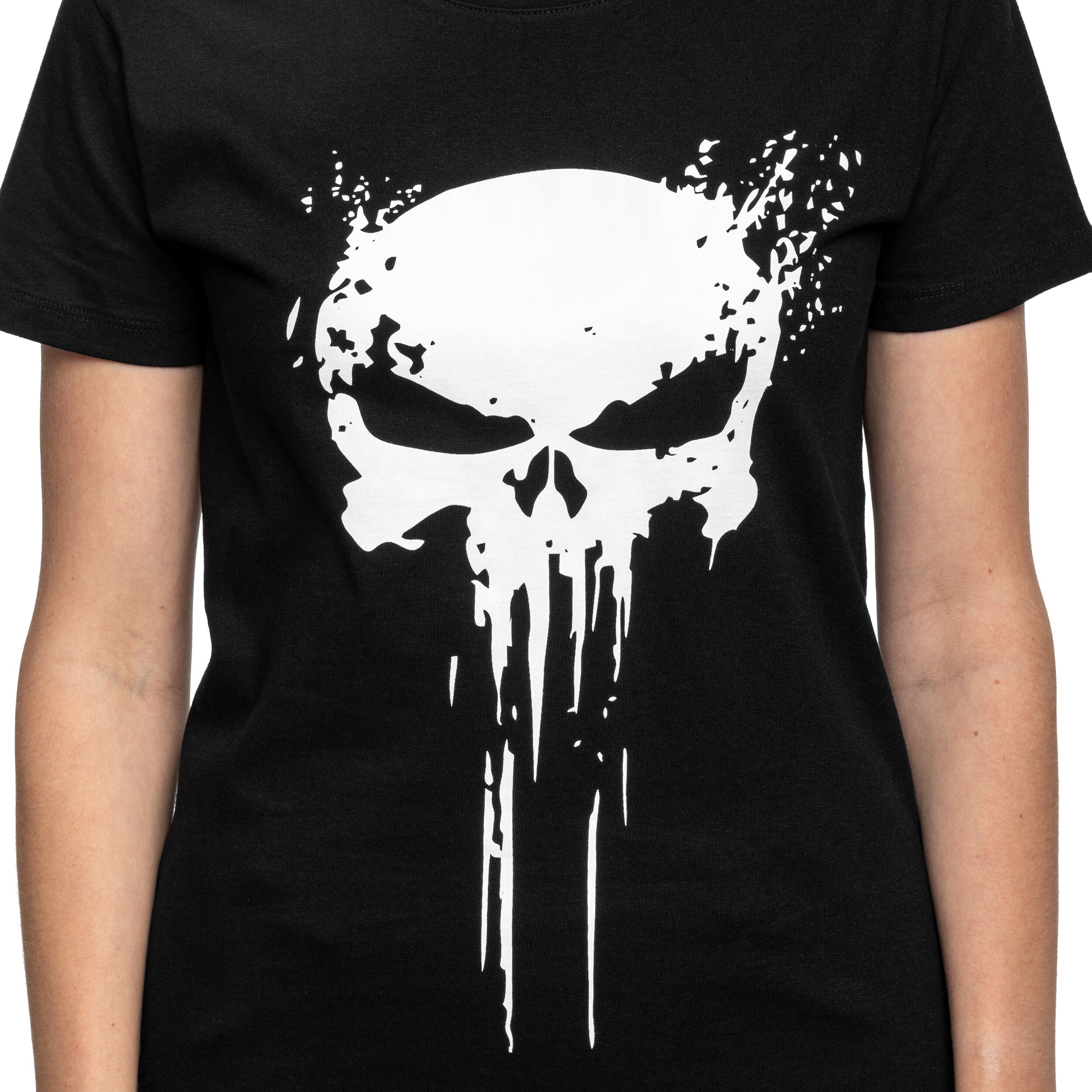 Koszulka T-Shirt damska TigerWood Punisher - Black