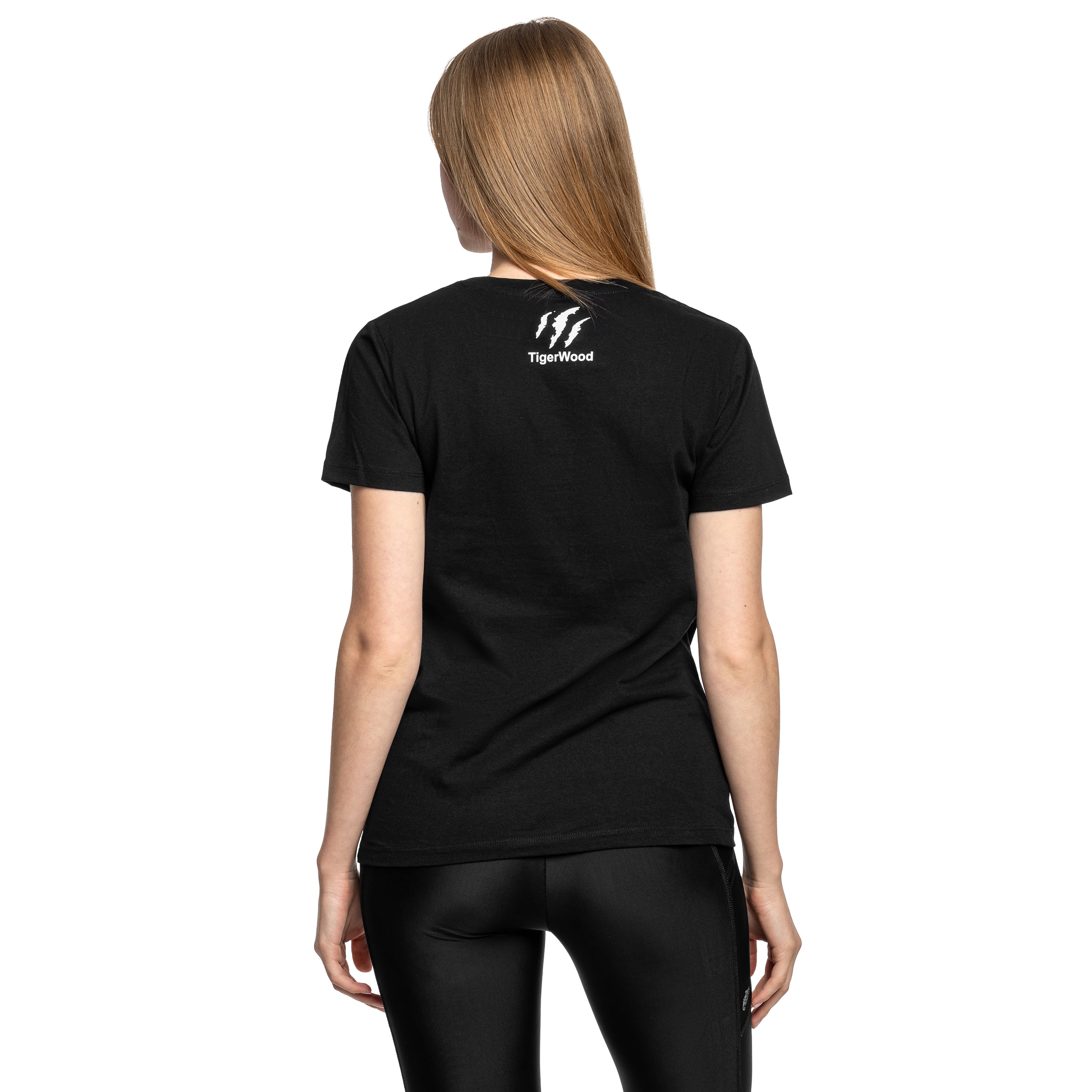 Koszulka T-Shirt damska TigerWood Punisher - Black