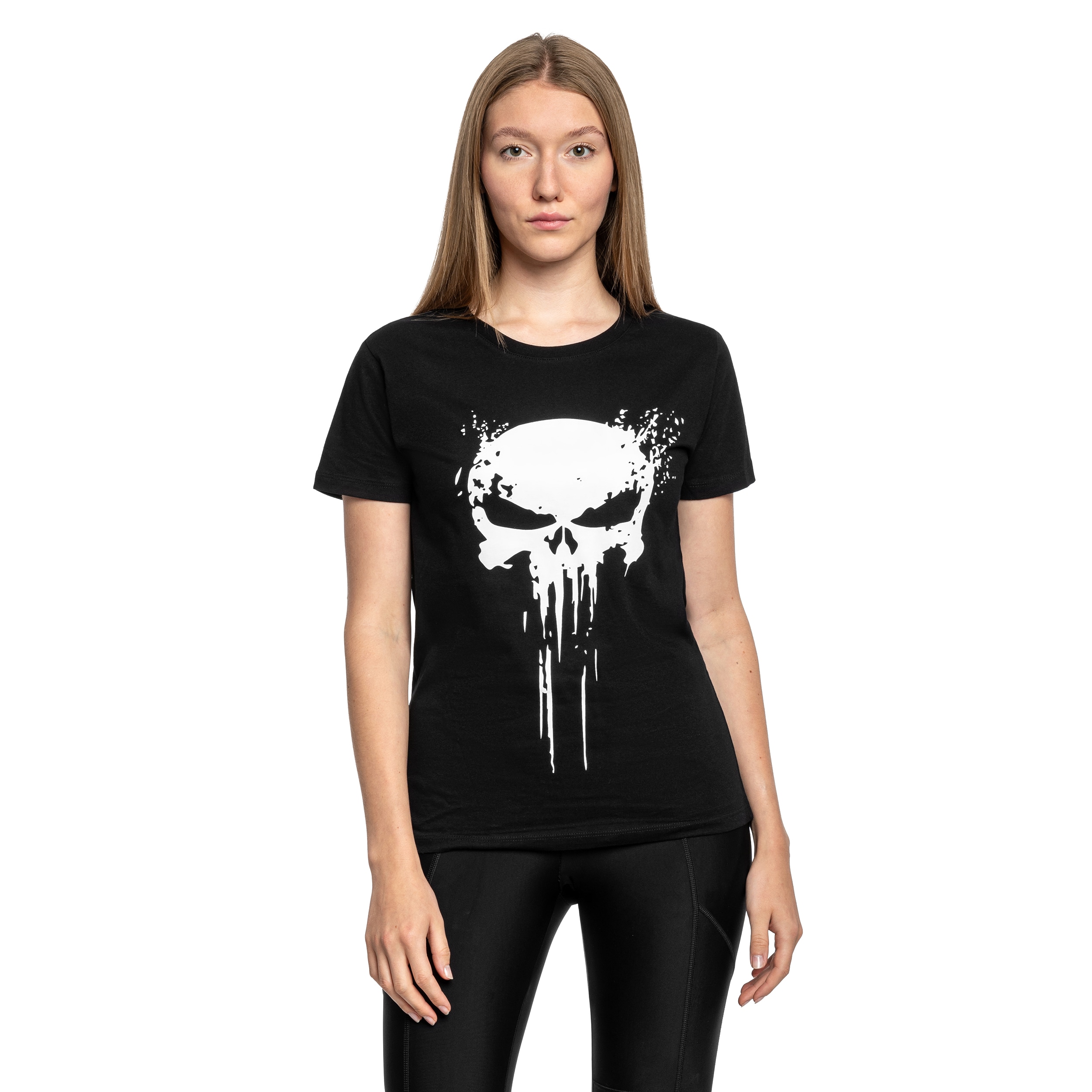 Koszulka T-Shirt damska TigerWood Punisher - Black