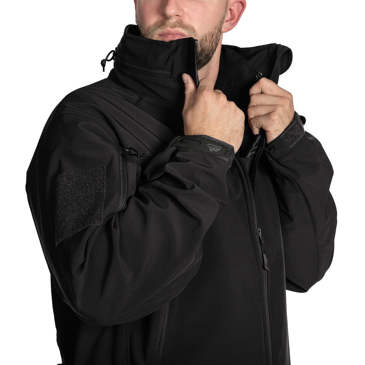 Kurtka Helikon-Tex Gunfighter Softshell Shark Skin Windblocker - Ash Grey