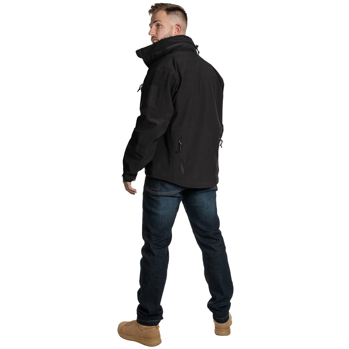 Kurtka Helikon-Tex Gunfighter Softshell Shark Skin Windblocker - Ash Grey