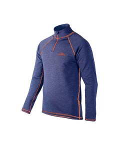 Bluza termoaktywna Fjord Nansen Halsa Golf - navy melange Bluza termoaktywna Fjord Nansen Halsa Golf - navy melange