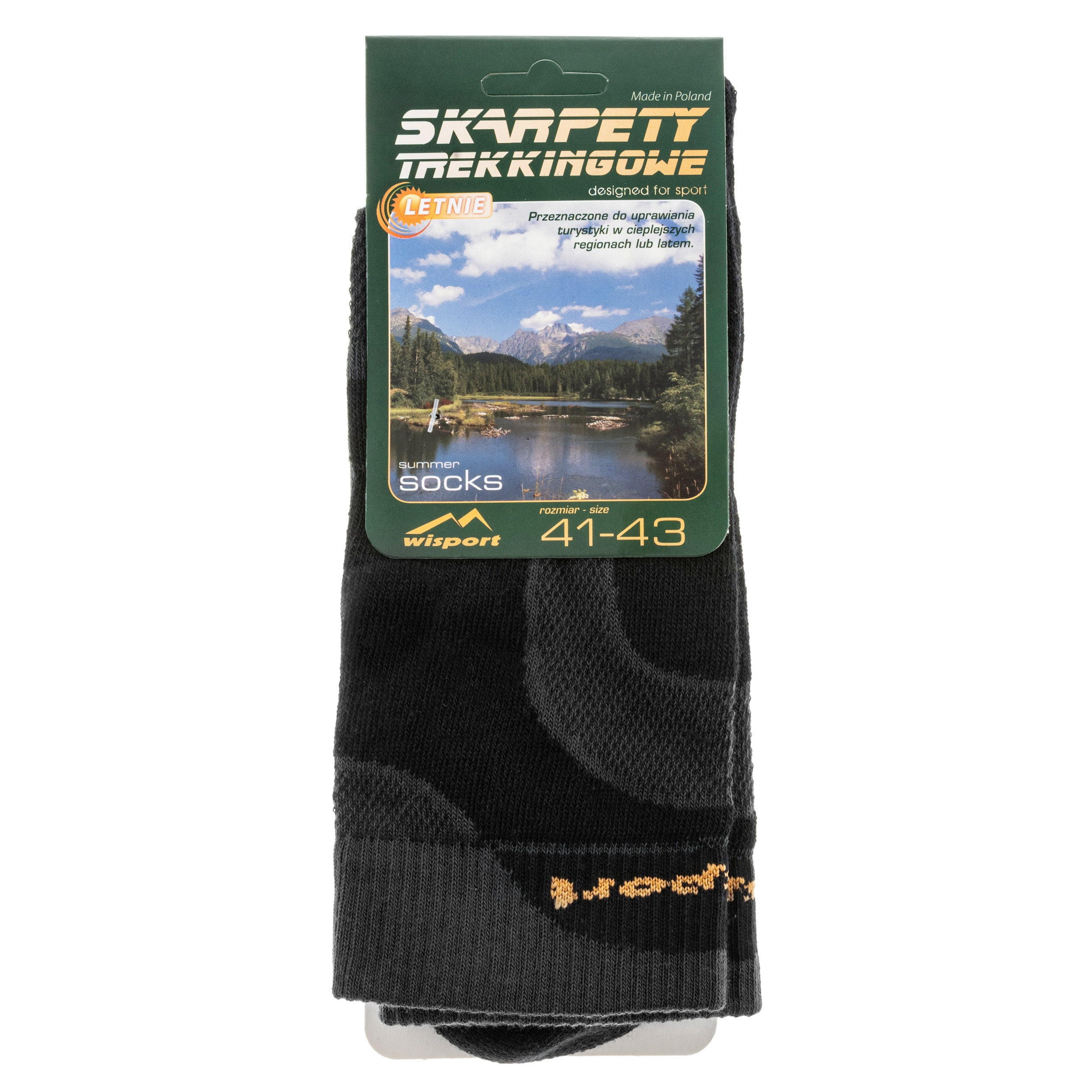Skarpety Wisport Summer Trekking - Black