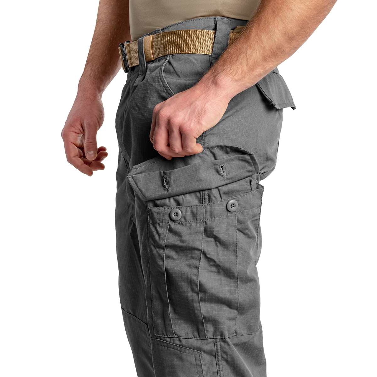 Spodnie wojskowe Texar WZ10 Ripstop - Grey 