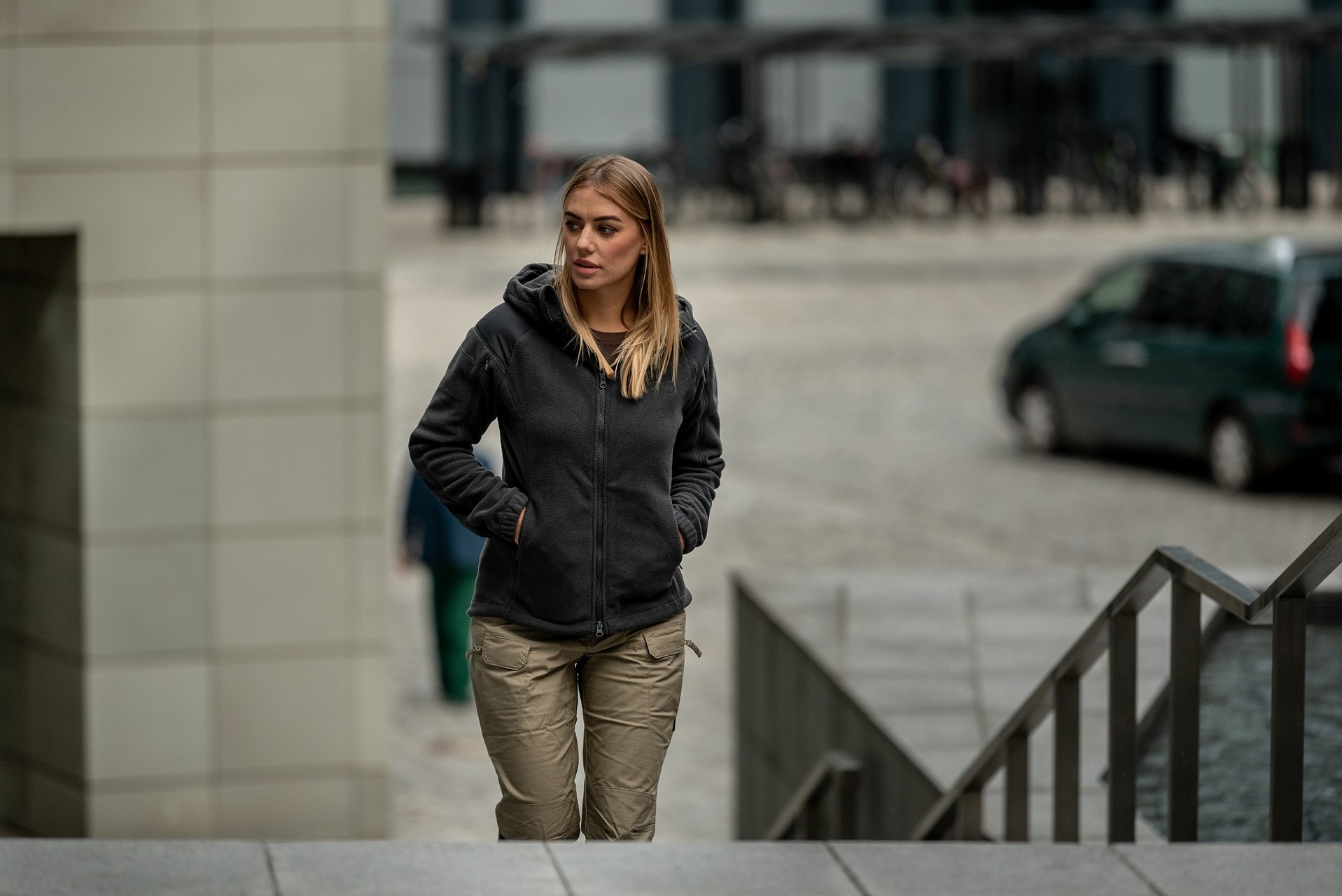 Polar damski Helikon-Tex Cumulus Heavy Fleece - Shadow Grey