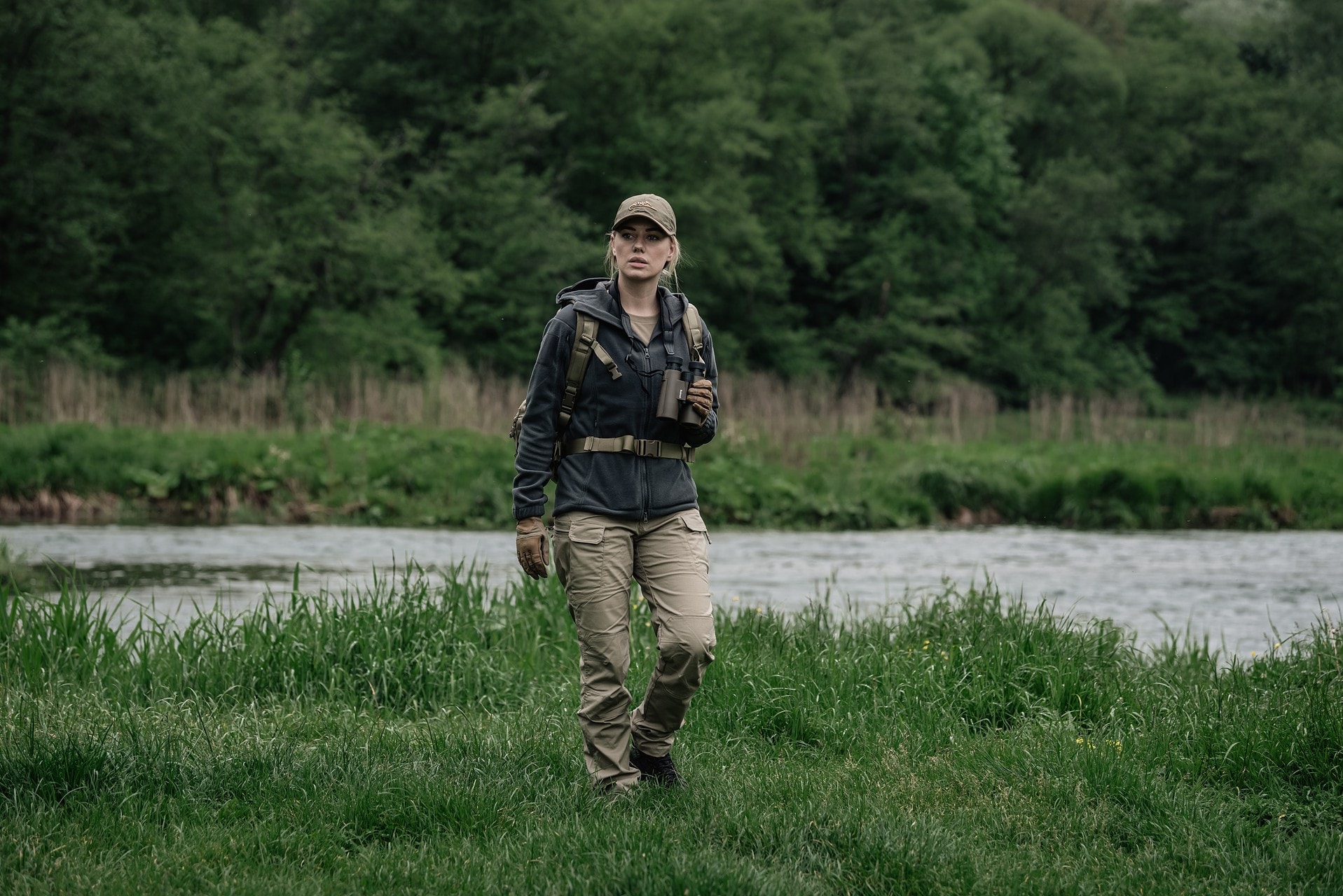 Polar damski Helikon-Tex Cumulus Heavy Fleece - Shadow Grey