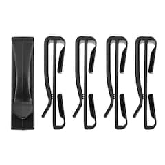 Klamra Wisport zaczep Eska 50 mm 5 szt. - Black