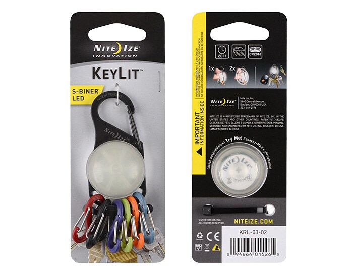 Brelok Nite Ize KeyLit z latarką LED