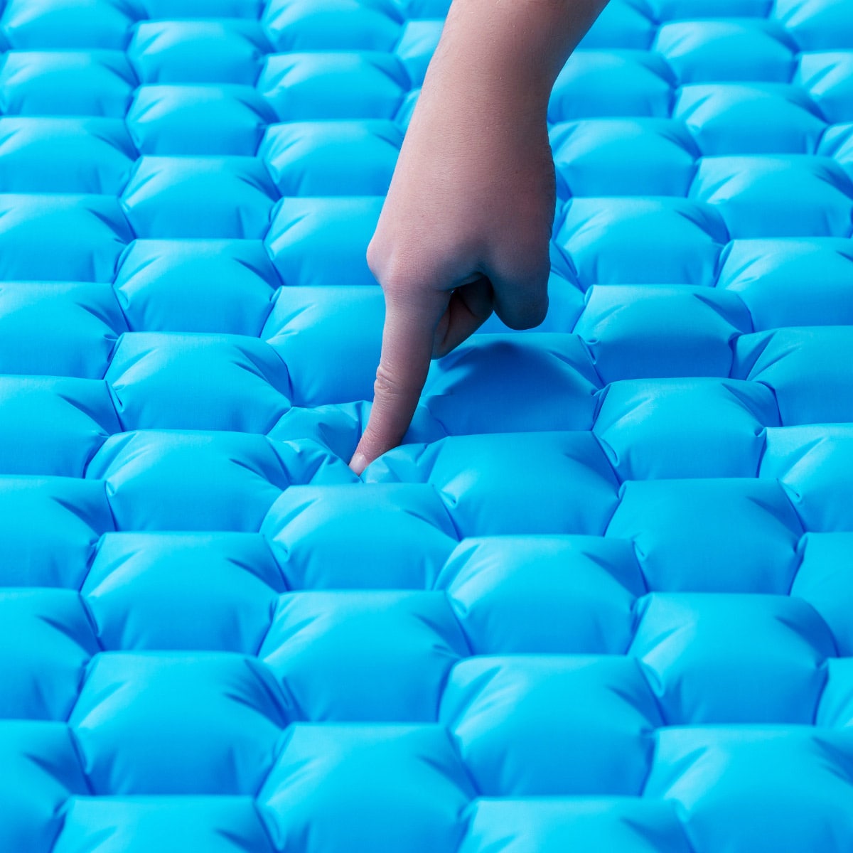 Materac jednoosobowy Nils Camp NC4007 - niebieska