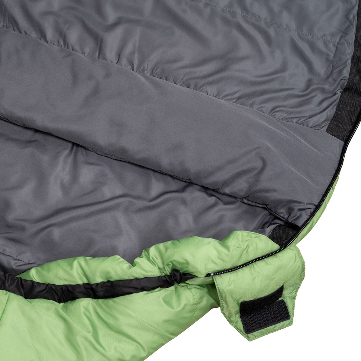 Спальний мішок Alpinus Ultralight 850 правий - Зелений