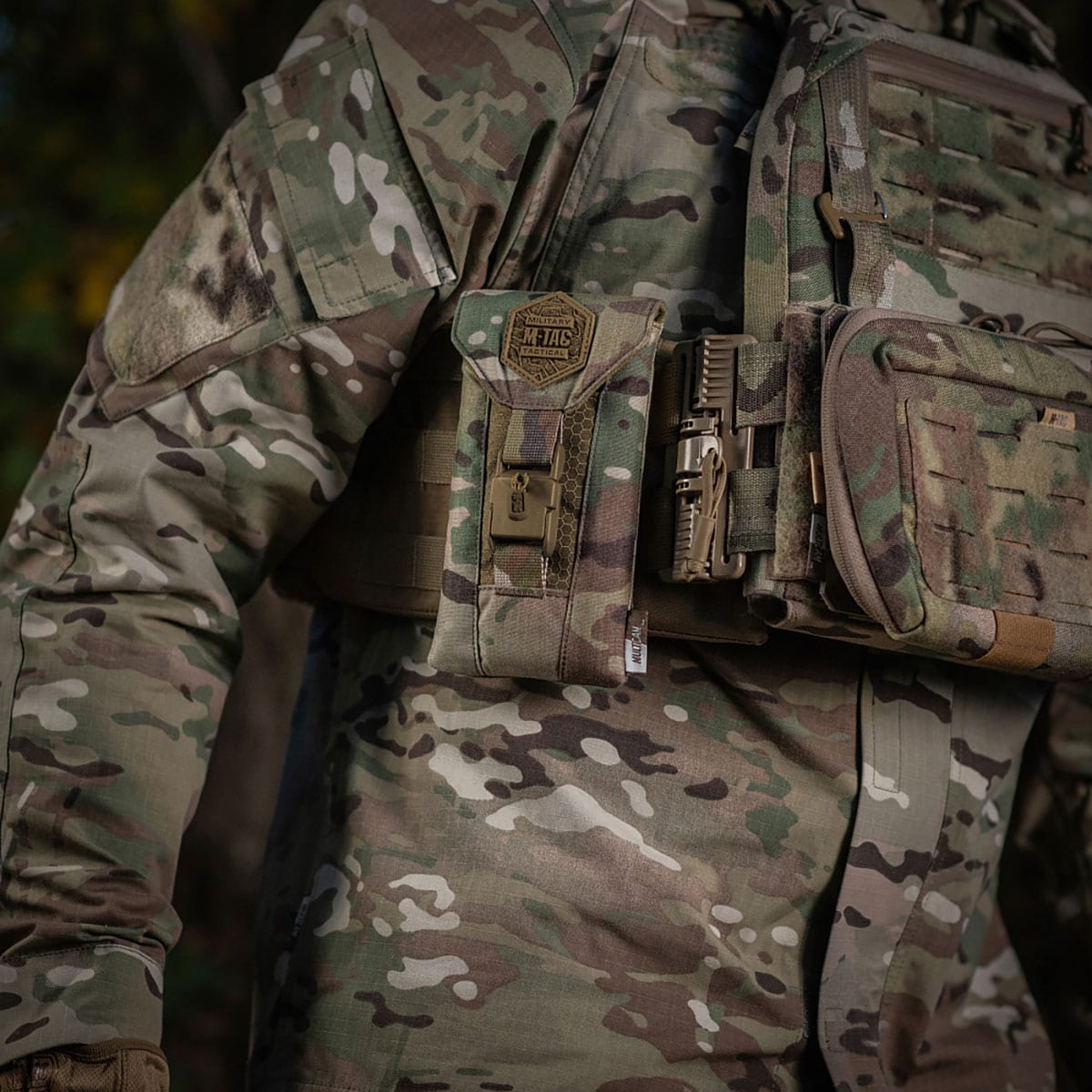Etui na telefon M-Tac Elite Large Hex - MultiCam/Coyote