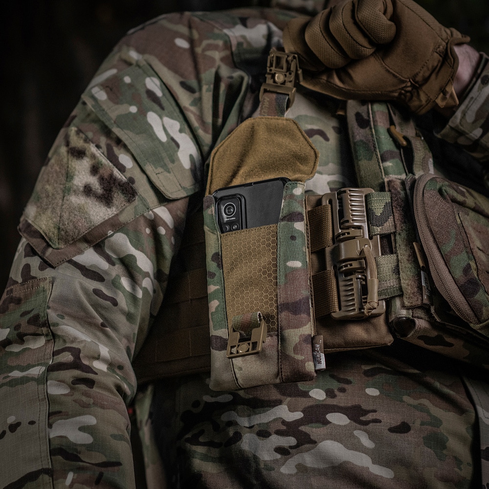 Etui na telefon M-Tac Elite Large Hex - MultiCam/Coyote