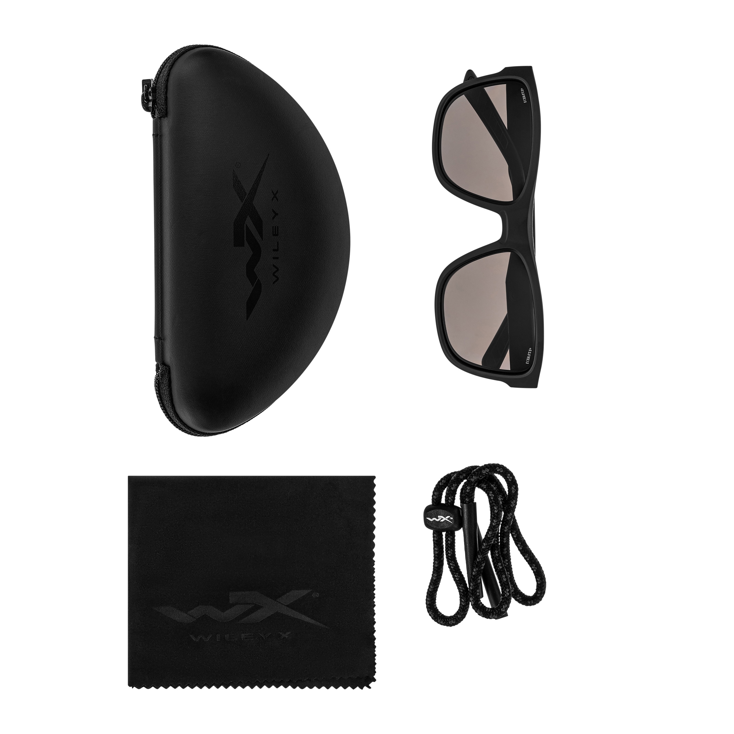 Okulary Wiley X Ovation - Grey/Matte Black