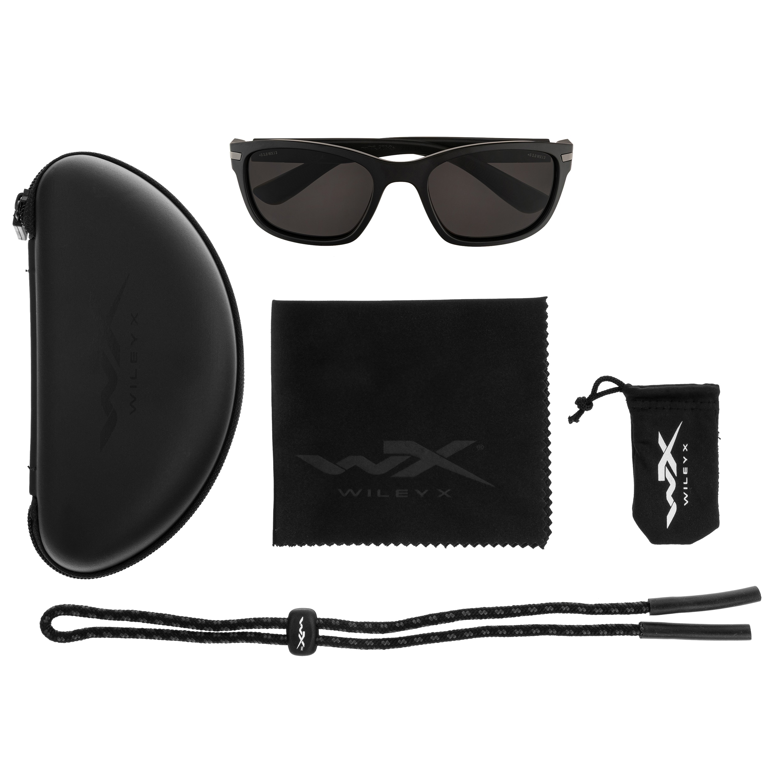 Okulary Wiley X Helix - Grey/Matte Black