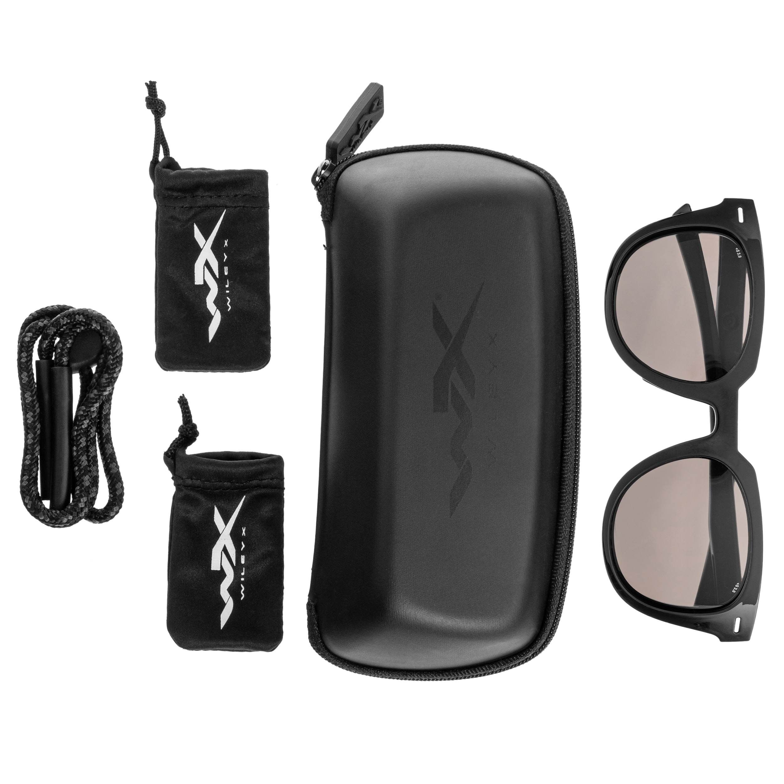 Okulary damskie Wiley X Ultra - Grey/Gloss Black