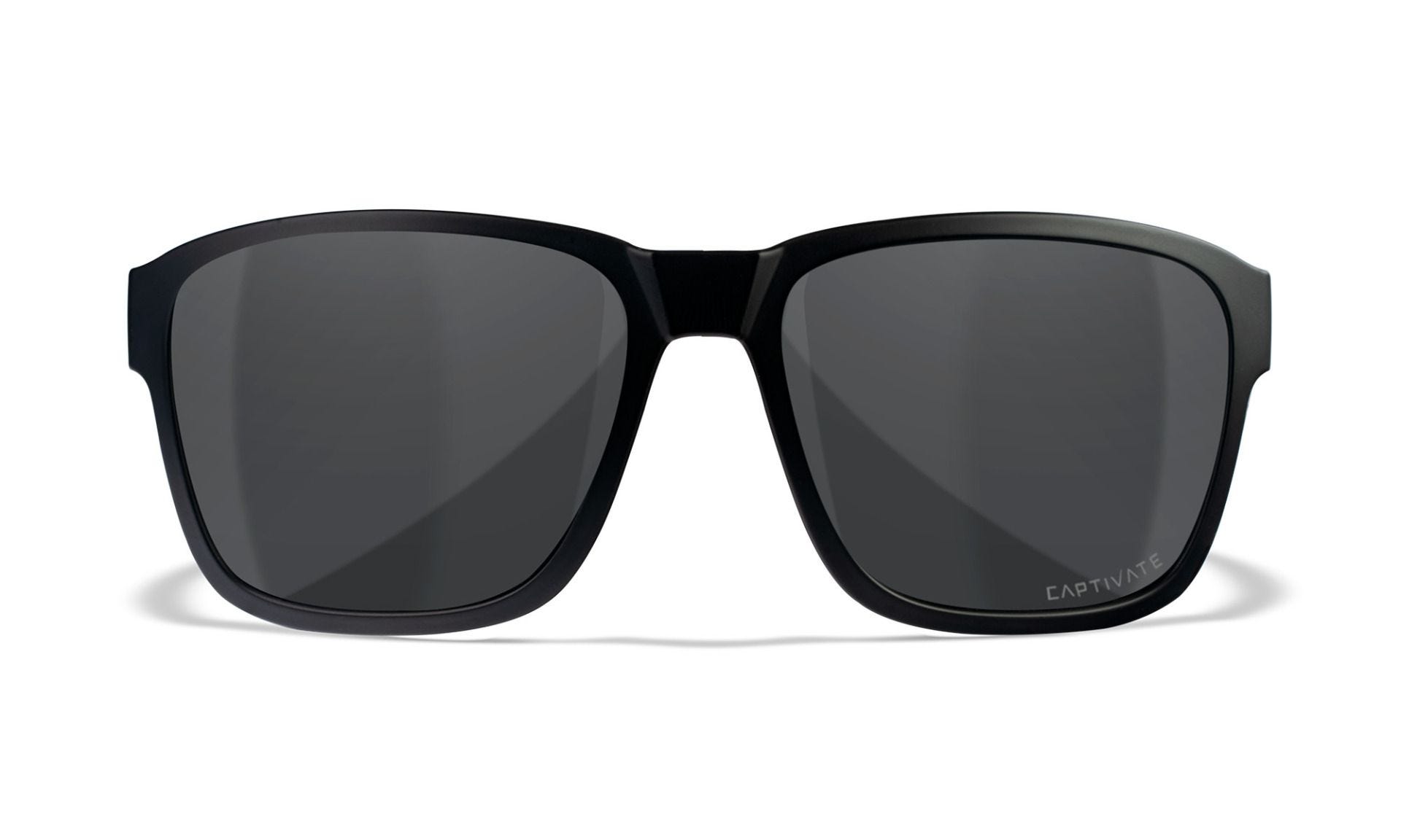 Okulary Wiley X Trek - Captivate Polarized Grey/Gloss Black