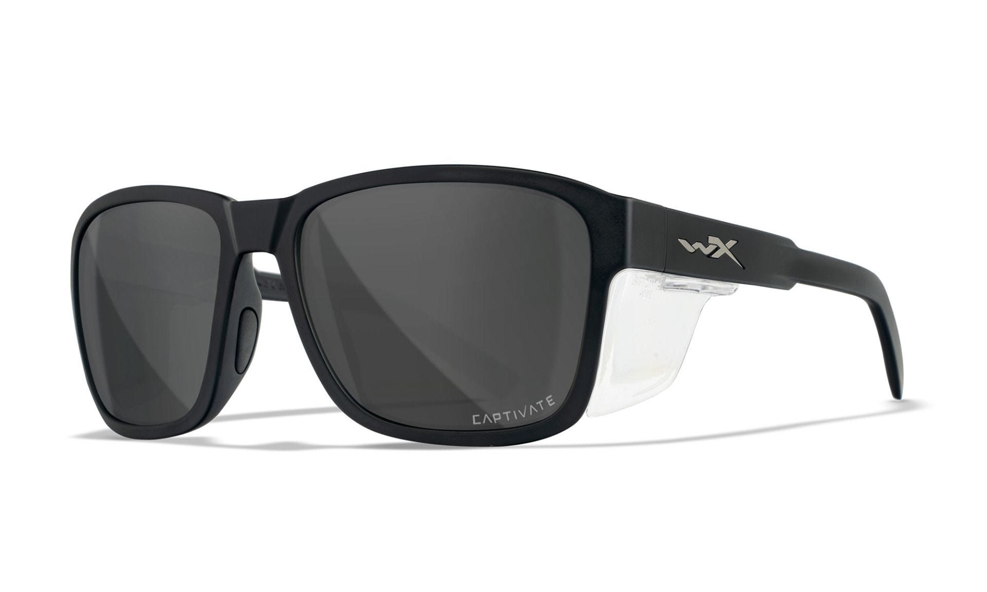 Okulary Wiley X Trek - Captivate Polarized Grey/Gloss Black