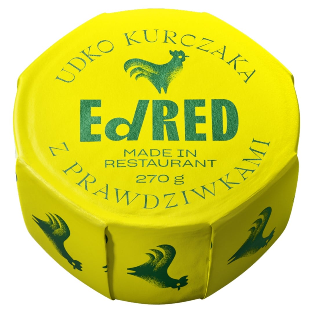 Консерви Ed Red - курка з грибами 270 г