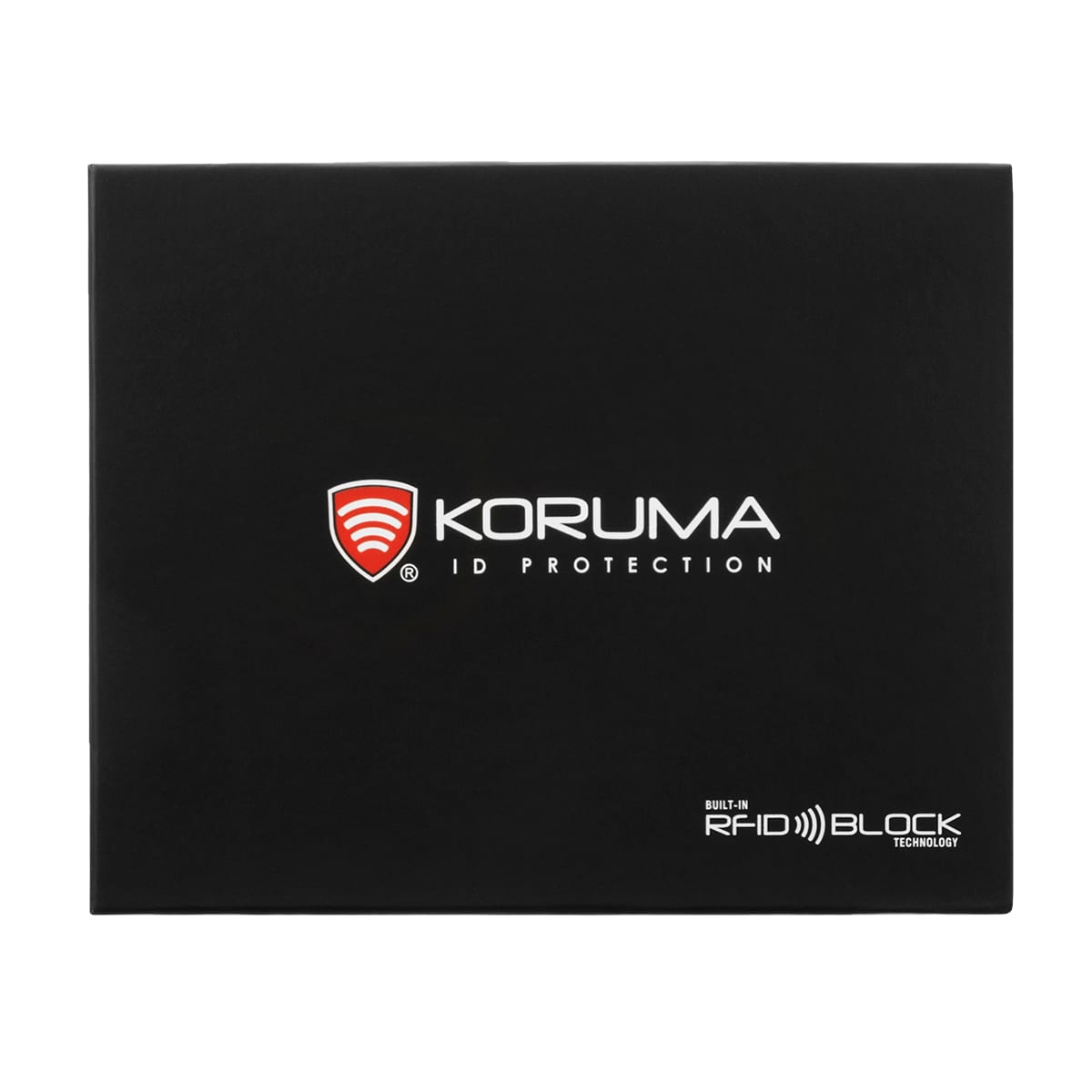 Portfel skórzany Koruma Smart RFID Block - Brązowy