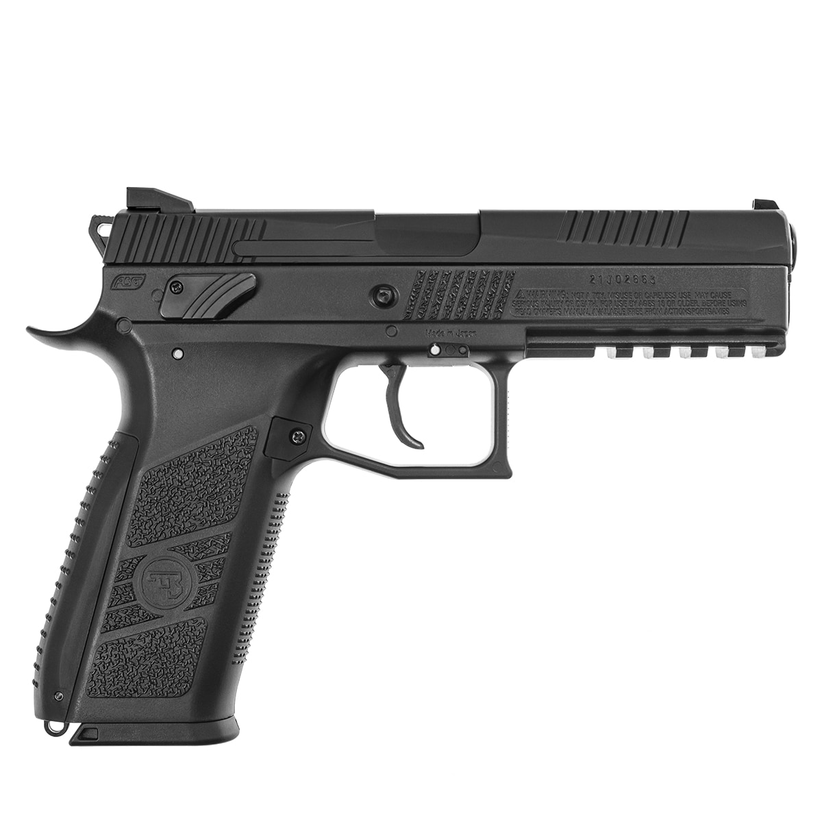 Wiatrówka CZ P-09 CO2 GBB 4,5 mm Black