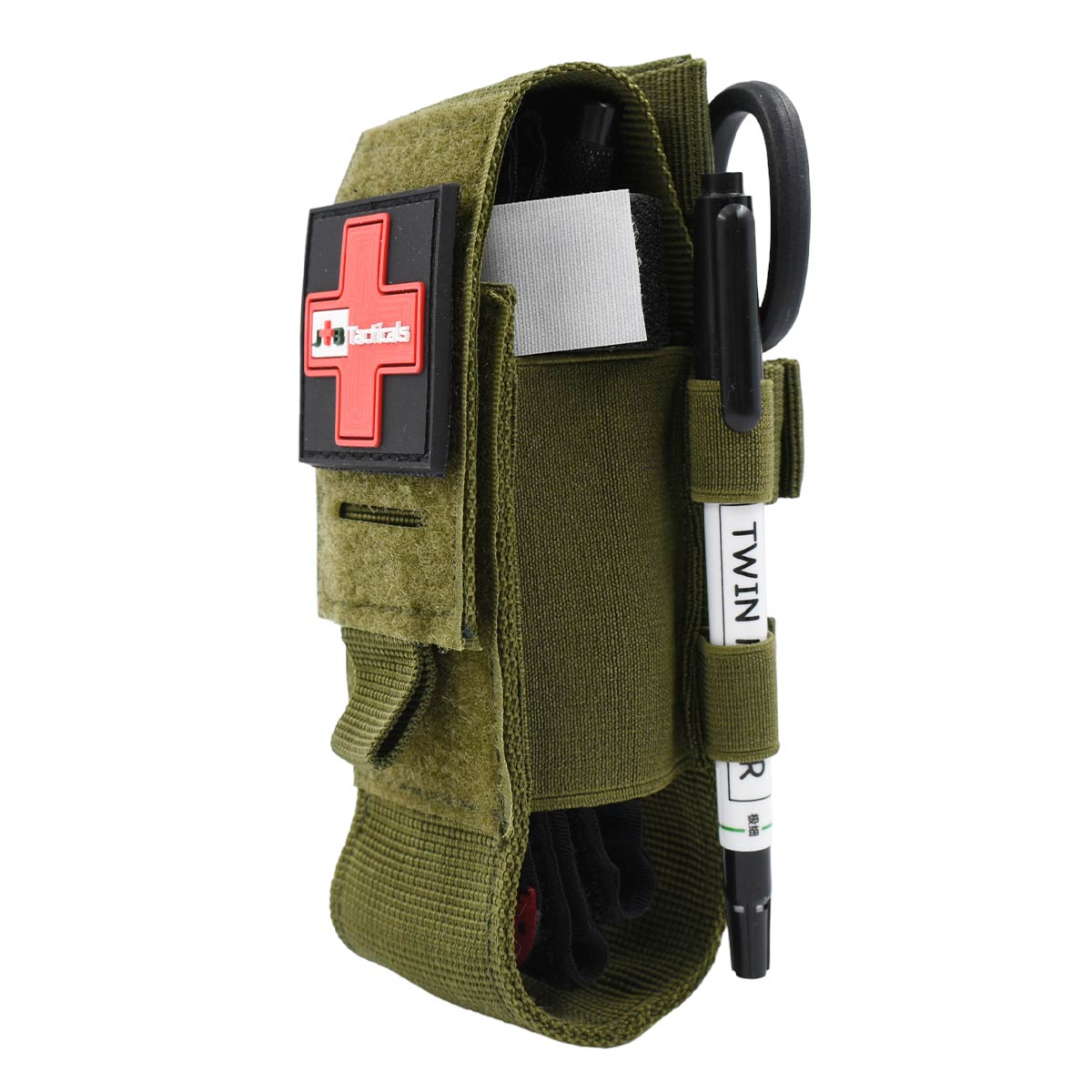 Ładownica JB Tacticals na stazę taktyczną Tourniquet Molle Pouch - Green