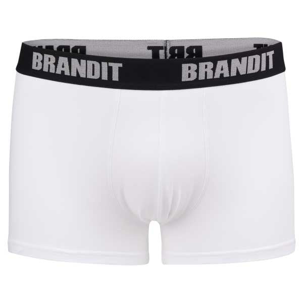 Боксери Brandit Boxershorts Logo 2 пари - Black/White