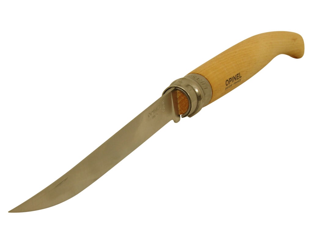 Opinel No.15 INOX Slim Beech Folding Knife