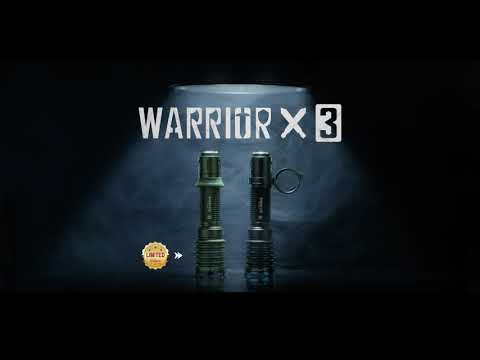 Latarka taktyczna Olight Warrior X 3 Limited Edition Gunmetal Grey - 2500 lumenów