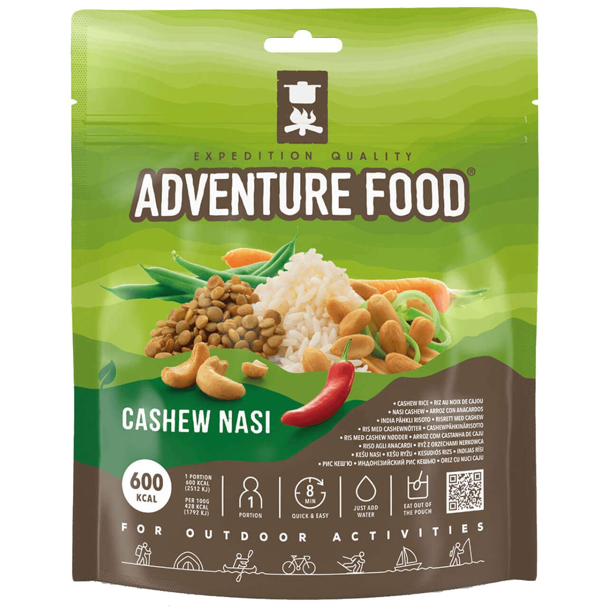 Сублімовані продукти Adventure Food Рис з кеш'ю веге 140 г