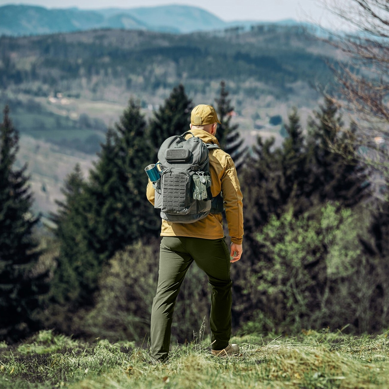 Spodnie Highlander Outdoor Munro Walking Trousers - Forest Green
