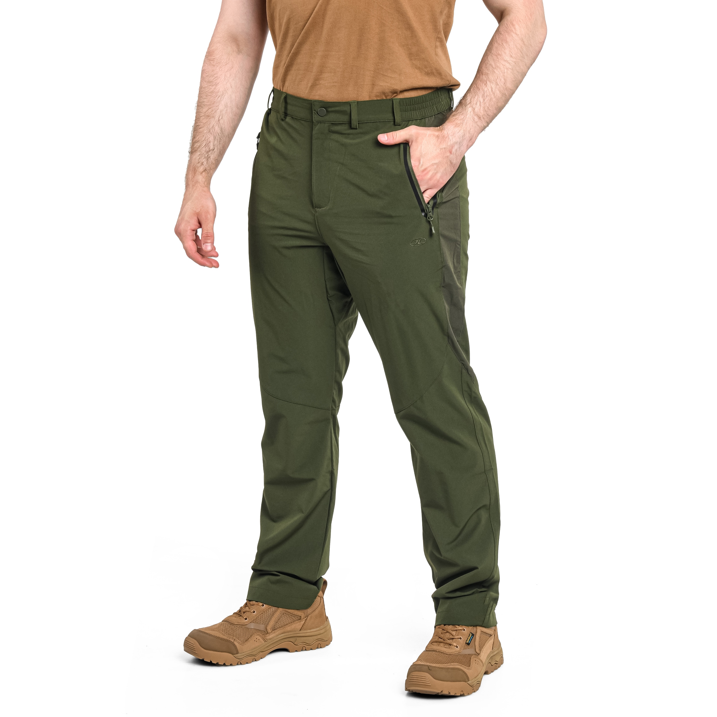 Spodnie Highlander Outdoor Munro Walking Trousers - Forest Green