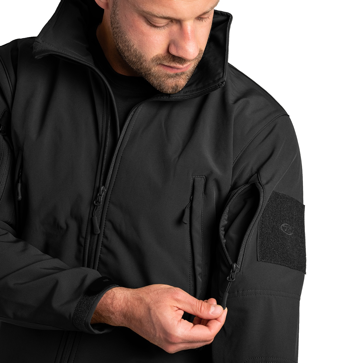 Kurtka Highlander Forces Tactical Softshell - Black