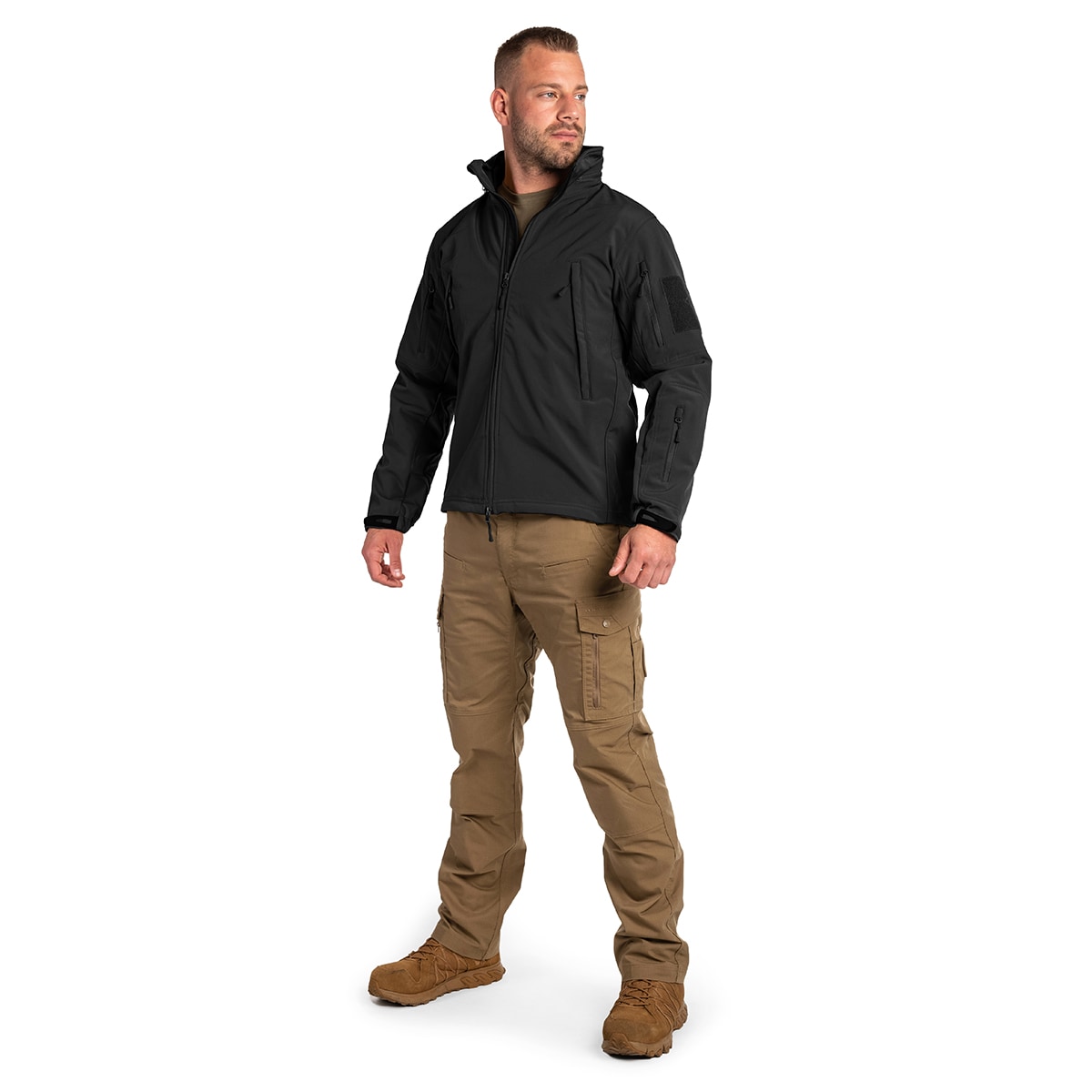 Kurtka Highlander Forces Tactical Softshell - Black