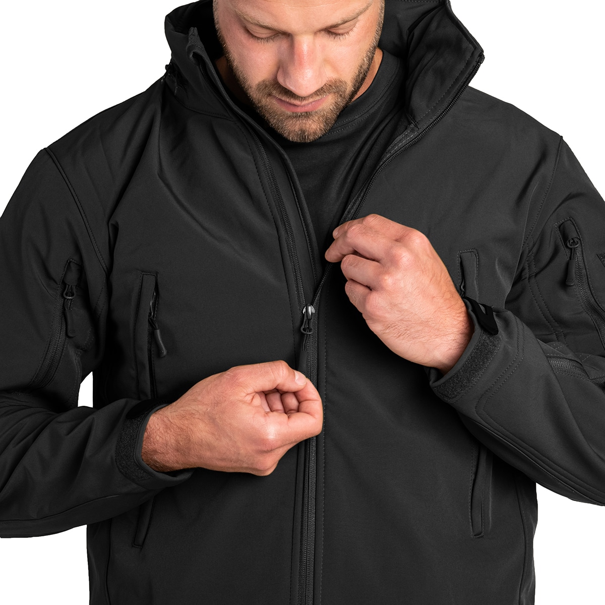 Kurtka Highlander Forces Tactical Softshell - Black