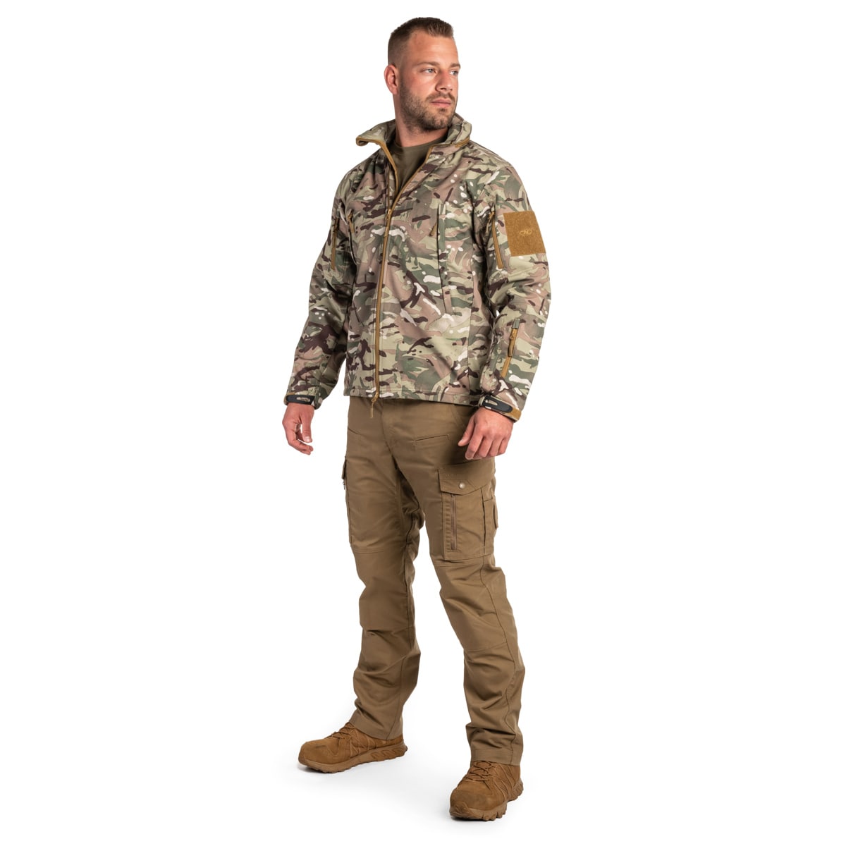 Куртка Highlander Forces Tactical Softshell - Arid MC Camo